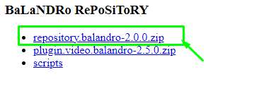 repositorio Balandro Addon